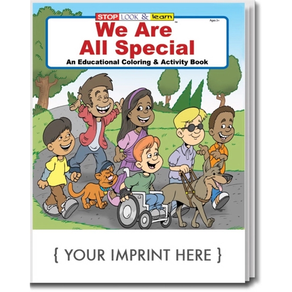 Teach your children to be themselves with the We Are All... from ASI 45815 Coloring Book Solutions / Coloring Book Solutions™