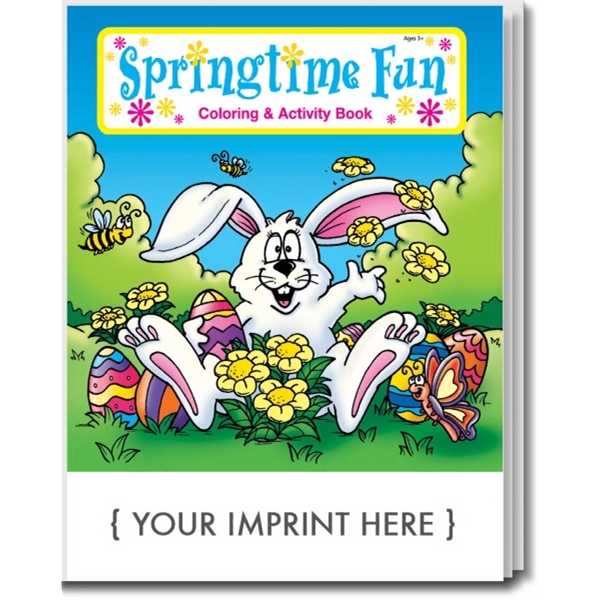 Springtime Fun coloring and activity book.... from ASI 45815 Coloring Book Solutions / Coloring Book Solutions™