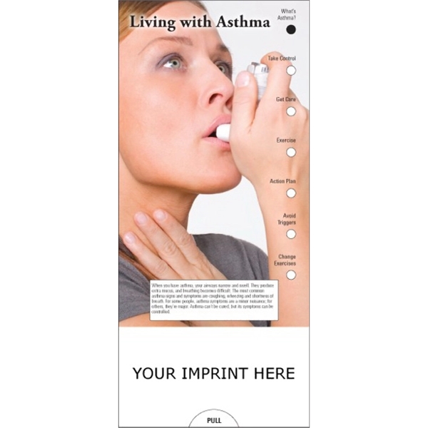 Living with asthma slide chart.... from ASI 45815 Coloring Book Solutions / Coloring Book Solutions™ LivRite