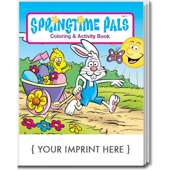 Springtime Pals coloring and activity book.... from ASI 45815 Coloring Book Solutions / Coloring Book Solutions™