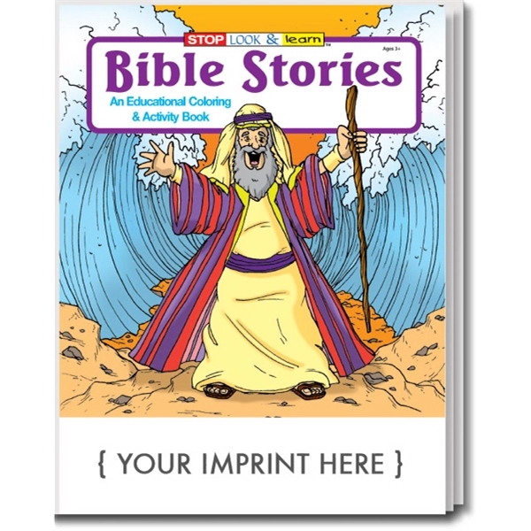 Bible Stories coloring and activity book.... from ASI 45815 Coloring Book Solutions / Coloring Book Solutions™
