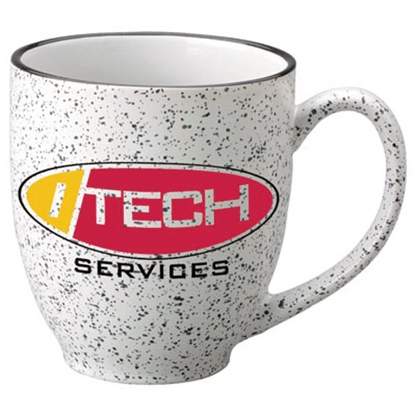 15 oz 'Speckled' Ceramic Bistro style Coffee Mug. This is the... from ASI 46573 Cooper & Clement Inc