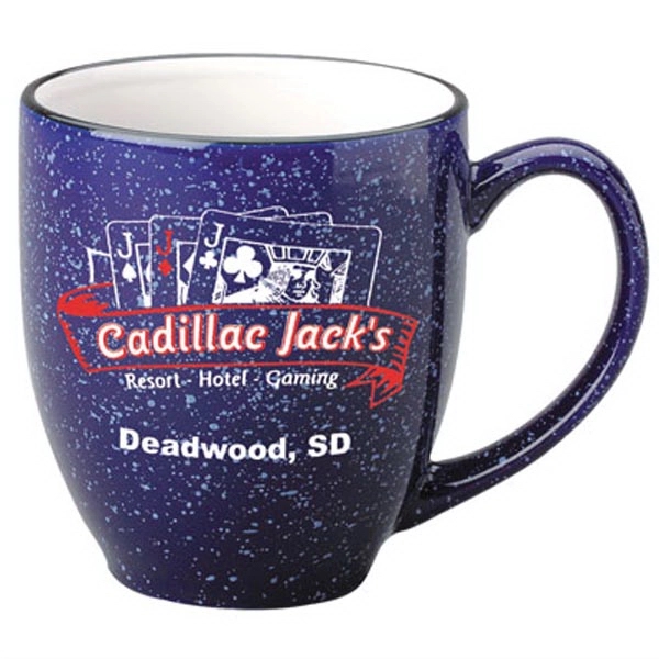 15 oz 'Speckled' Ceramic Bistro style Coffee Mug. This is the... from ASI 46573 Cooper & Clement Inc