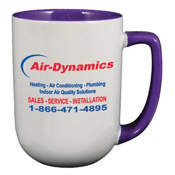 17 oz. Arlen coffee mug. The shape of this mug along... from ASI 46573 Cooper & Clement Inc