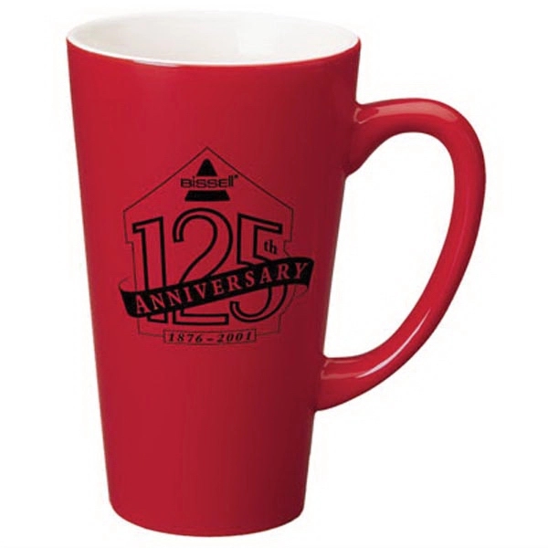 16 oz. Cafe Latte - Gloss Exterior Mug. New style, large... from ASI 46573 Cooper & Clement Inc