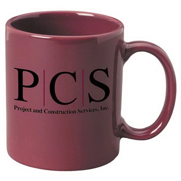 11 oz. C-Handle ceramic coffee mug. This is the traditional coffee... from ASI 46573 Cooper & Clement Inc