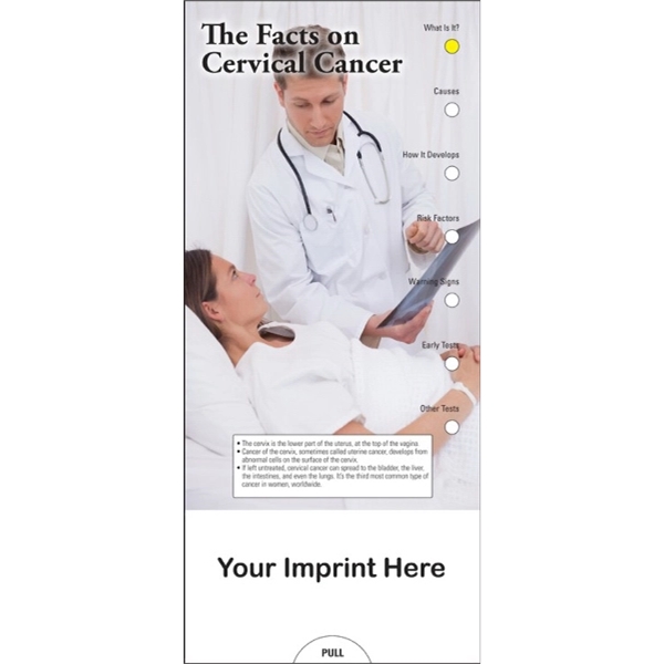 SLIDE CHART: The Facts on Cervical Cancer Slide Chart and information... from ASI 45815 Coloring Book Solutions / Coloring Book Solutions™ LivRite