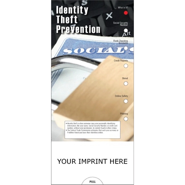 Slide chart identity theft prevention slide chart and information guide.... from ASI 45815 Coloring Book Solutions / Coloring Book Solutions™ LivRite