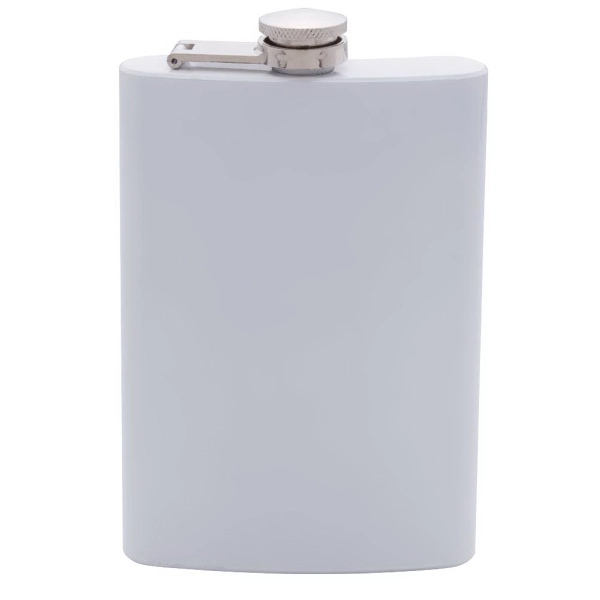 Stainless Steel 8 oz. Flask.... from ASI 46755 Cosmo Promos