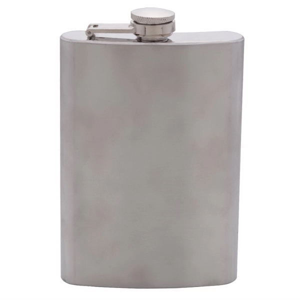 Stainless Steel 8 oz. Flask.... from ASI 46755 Cosmo Promos
