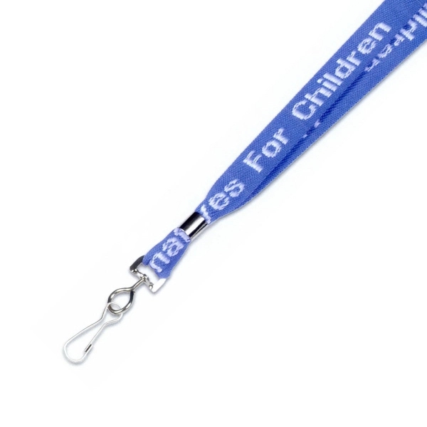 5/8" x 18" knit in lanyard with snap hook and metal... from ASI 68707 Marathon Mfg & Supply Co.