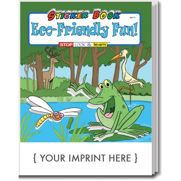 Eco-Friendly Fun sticker and coloring activity book.... from ASI 45815 Coloring Book Solutions / Coloring Book Solutions™