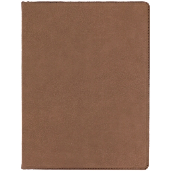 9.5" x 12" x 0.75" leatherette portfolio for notebooks, pad and... from ASI 92531 Unique Custom Products / UCP