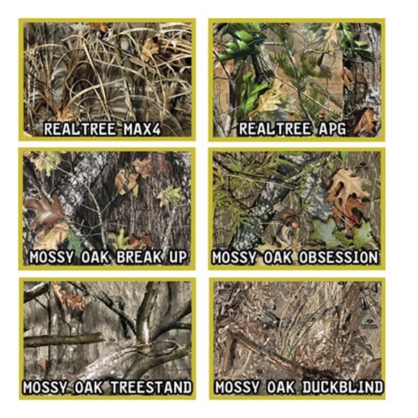 Mossy Oak or Realtree Trademark Camo Premium Collapsible Foam 24oz Tall... from ASI 63009 J I T Manufacturing Inc / Just in Time JIT Promo