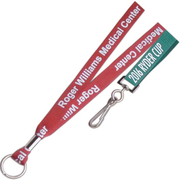 Non-breakaway high quality lanyard.... from ASI 52550 Erell Manufacturing Company
