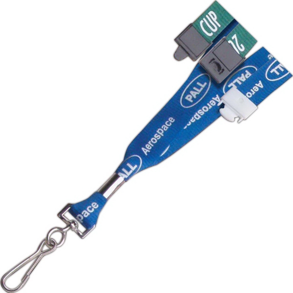 Non-breakaway high quality lanyard.... from ASI 52550 Erell Manufacturing Company