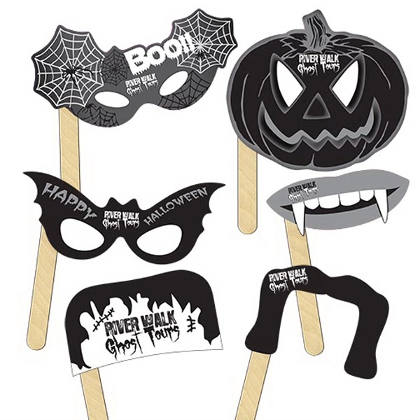 Halloween Selfie Kit made with heavy 20 pt. high density white... from ASI 67620 Lion Circle Corp / Lion/Circle
