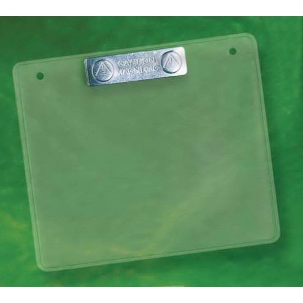 Single pocket badge holder accepts a 4" w x 3" h... from ASI 52550 Erell Manufacturing Company