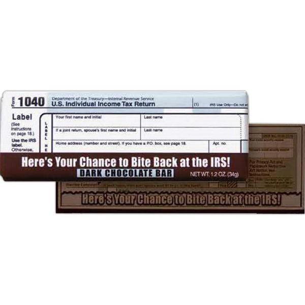 Bite back at the IRS chocolate bar.... from ASI 44897 Chocolate Chocolate