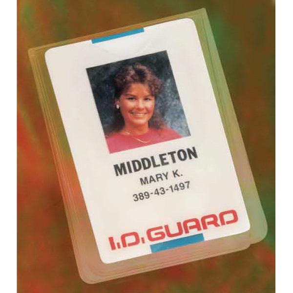 Blank. Badge holder with heavy gauge back, slides into the pocket,... from ASI 52550 Erell Manufacturing Company