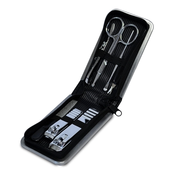 Includes nail clipper, toenail clipper, cuticle scissors, cuticle trimmer, safety scissors,... from ASI 40544 Binaco / Binaline