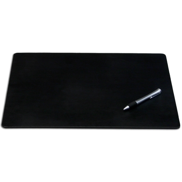Black leatherette conference pad measuring 17" x 14" with a wrapped-edge... from ASI 48125 Dacasso / DaCasso