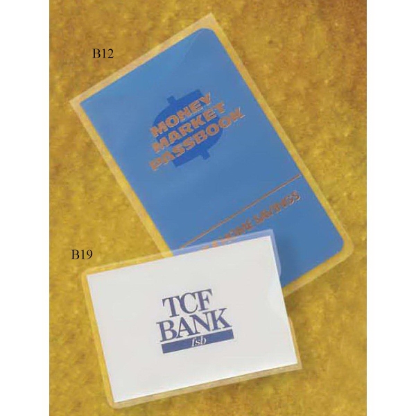 Single pocket bank deposit book cover.... from ASI 52550 Erell Manufacturing Company