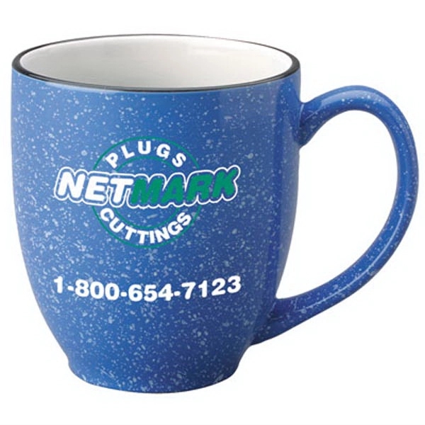 15 oz 'Speckled' Ceramic Bistro style Coffee Mug. This is the... from ASI 46573 Cooper & Clement Inc