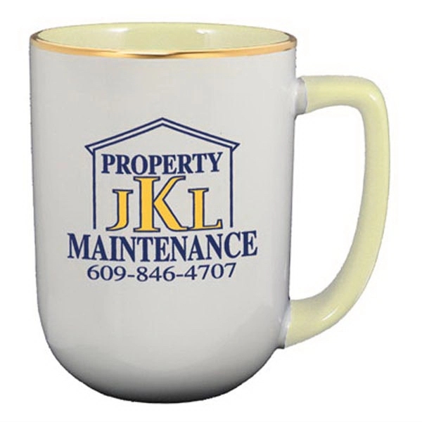 17 oz. Arlen coffee mug. The shape of this mug along... from ASI 46573 Cooper & Clement Inc