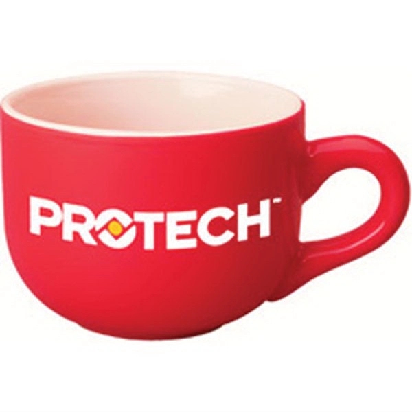 16 oz. Latte Stoneware Mug. 16 oz. capacity mug in a... from ASI 46573 Cooper & Clement Inc