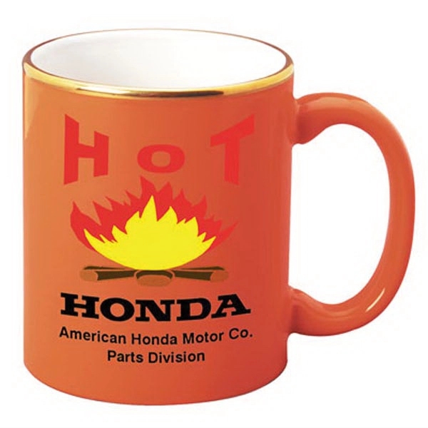 11 oz. C-Handle ceramic coffee mug. This is the traditional coffee... from ASI 46573 Cooper & Clement Inc