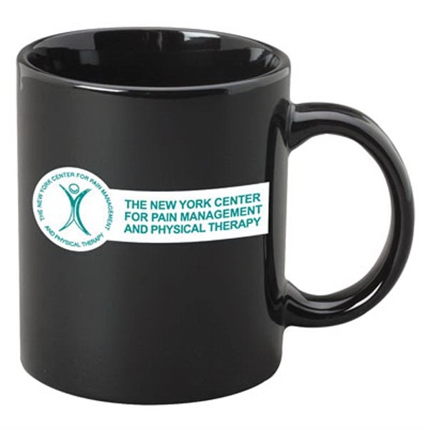 11 oz. C-Handle ceramic coffee mug. This is the traditional coffee... from ASI 46573 Cooper & Clement Inc
