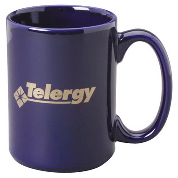 15 oz Maxi Ceramic Coffee Mug. Generous sized coffee mug with... from ASI 46573 Cooper & Clement Inc