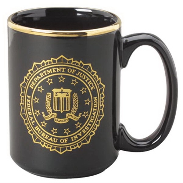 15 oz Maxi Ceramic Coffee Mug. Generous sized coffee mug with... from ASI 46573 Cooper & Clement Inc