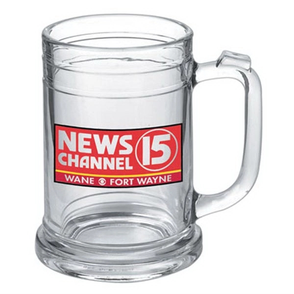 15 oz. Koblenz Maritime Glass Tankard. Stein inspired Glass mug with... from ASI 46573 Cooper & Clement Inc / Inspiration by C&C Line