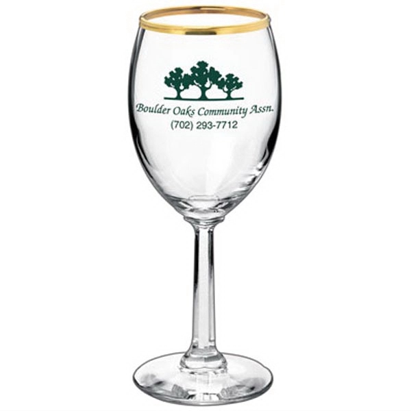 8 oz. clear wine glass. This bestseller is well proportioned and... from ASI 46573 Cooper & Clement Inc / Inspiration by C&C Line