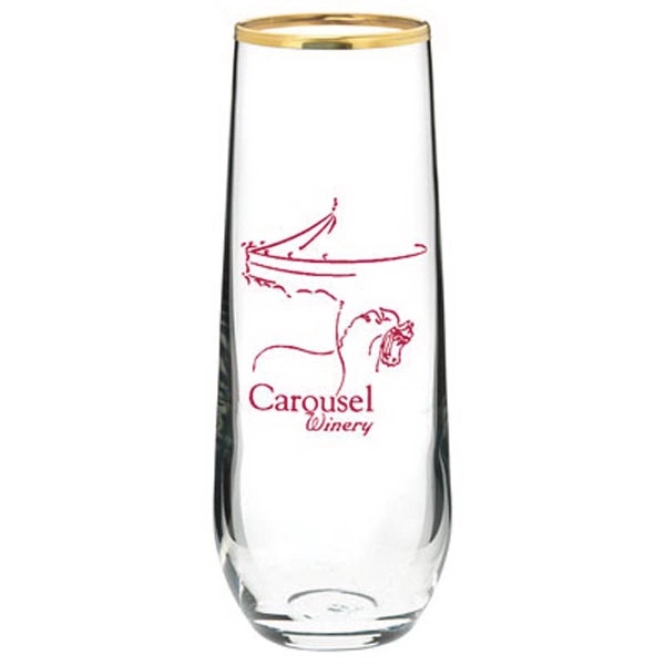 8-1/2 oz. Vina Stemless Flute Glass A new unique twist to... from ASI 46573 Cooper & Clement Inc / Inspiration by C&C Line