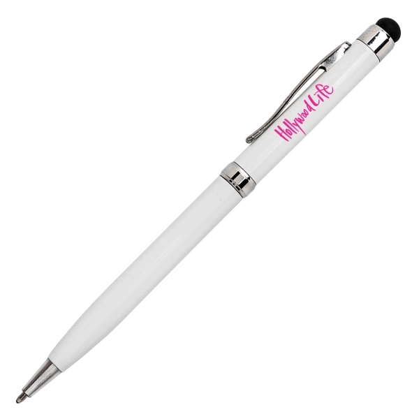 Aluminum soft touch capacitive stylus works on your i Pad, i... from ASI 40544 Binaco