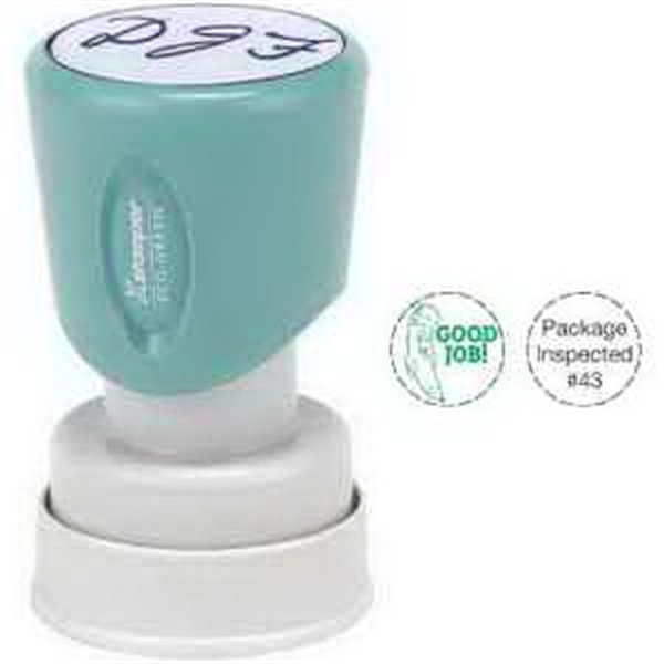 Pre-inked stamp, 11/16" diameter impression size.... from ASI 81500 Navitor Inc / Navitor Specialty Products