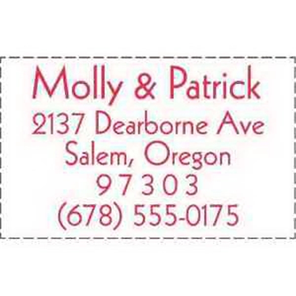 Pre-inked stamp.... from ASI 81500 Navitor Inc / Navitor Specialty Products