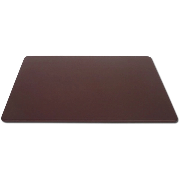 Chocolate brown top-grain leather conference pad measuring 38" x 24".... from ASI 48125 Dacasso / DaCasso