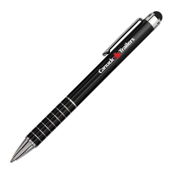 Aluminum soft touch capacitive stylus works on your i Pad, i... from ASI 40544 Binaco