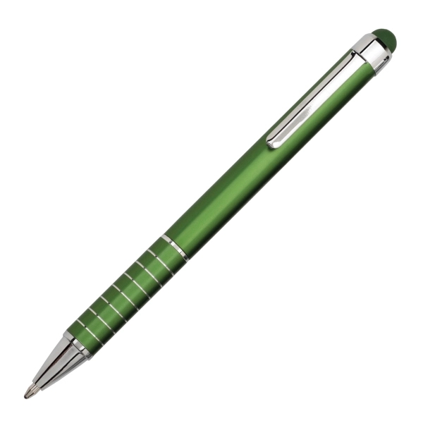 Aluminum soft touch capacitive stylus works on your i Pad, i... from ASI 40544 Binaco