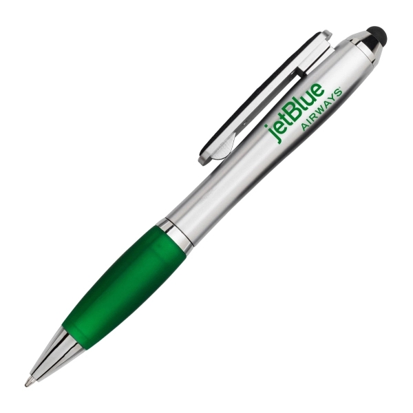 Ultimate tech tool features twist action plastic barrel ballpoint pen with... from ASI 40544 Binaco