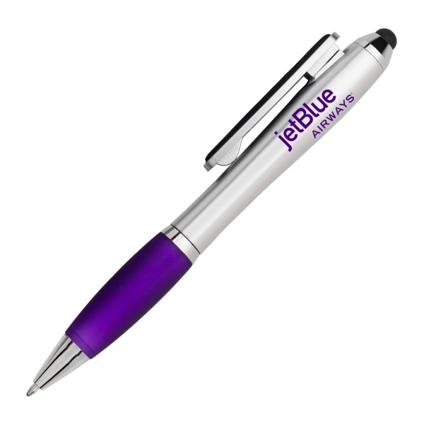 Ultimate tech tool features twist action plastic barrel ballpoint pen with... from ASI 40544 Binaco