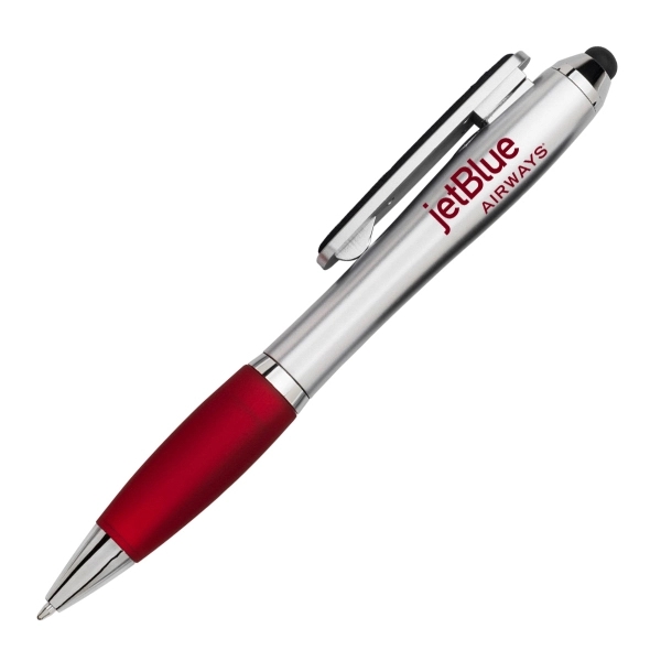 Ultimate tech tool features twist action plastic barrel ballpoint pen with... from ASI 40544 Binaco