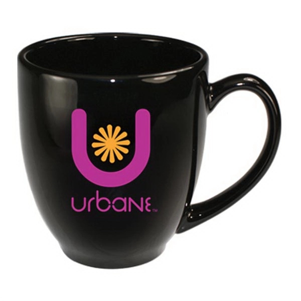 15 oz Ceramic Bistro style Coffee Mug. This version is Vitrified... from ASI 46573 Cooper & Clement Inc