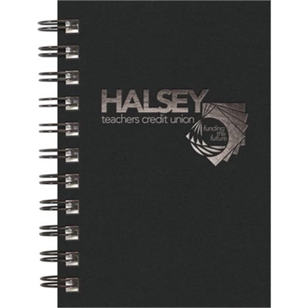 4" x 6" paperboard jotter with matching back cover, foil imprint... from ASI 91340 Journalbooks/Timeplanner Calendars