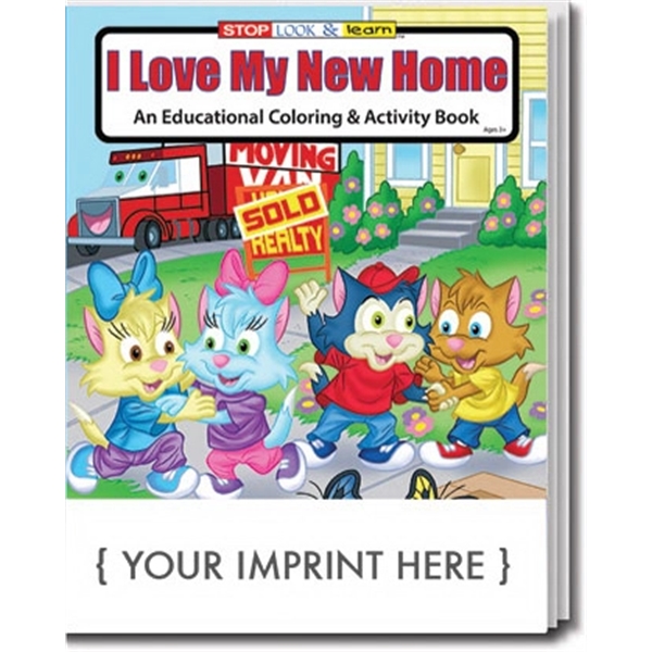 I Love my New Home coloring book.... from ASI 45815 Coloring Book Solutions / Coloring Book Solutions™