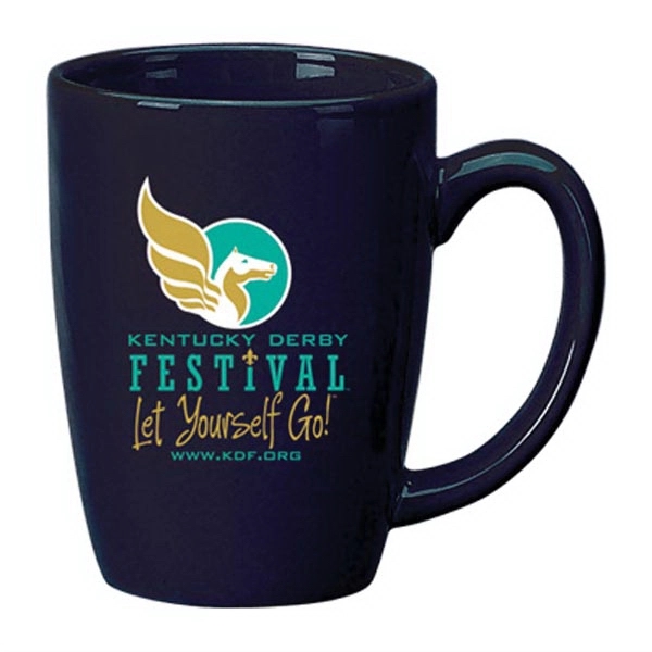 14 oz Houston Endeavor style Bistro mug. Vitrified for extra durability,... from ASI 46573 Cooper & Clement Inc